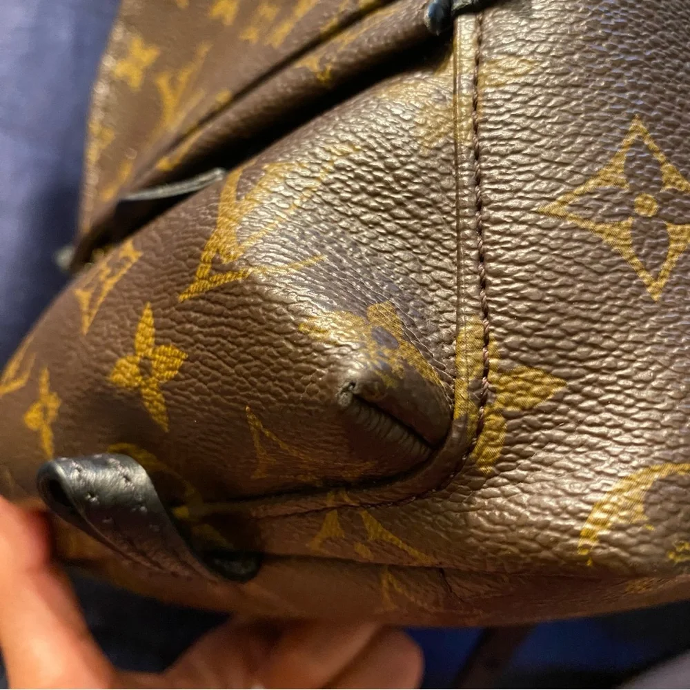 Louis Vuitton Palm Springs Backpack Mini Brown Canvas - Picture 7 of 15